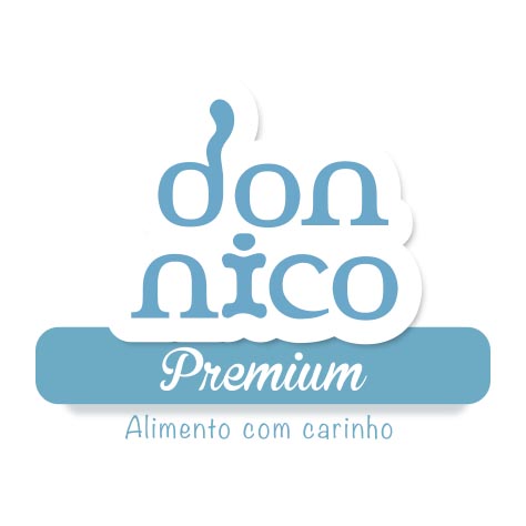 Logo de uma linha de ração das GDA para gatos e cachorros.
